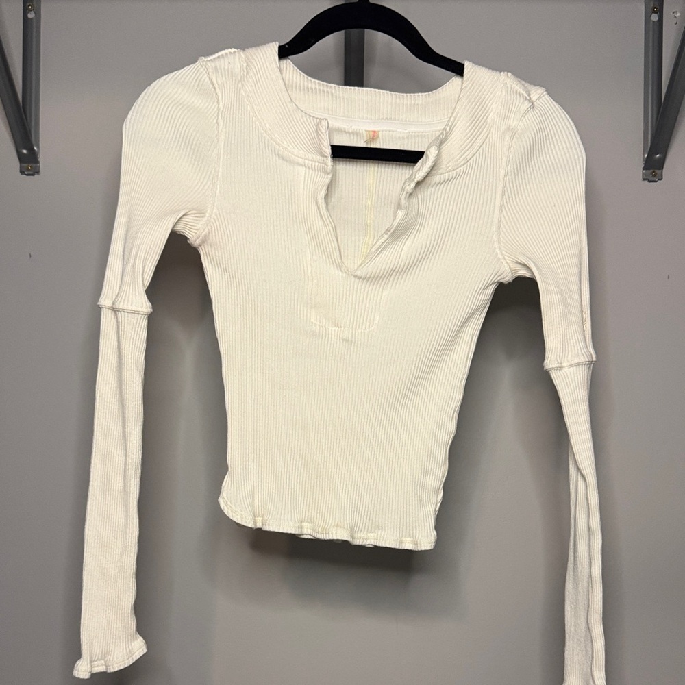 Free People Henley long sleeve